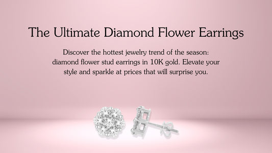 Bloom Brilliantly: The Ultimate Diamond Flower Earrings