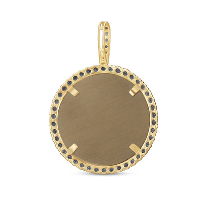 10KT Gold with Diamonds Pendant