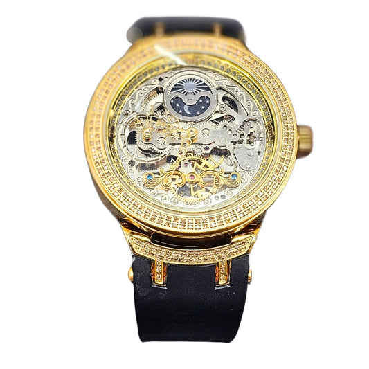 Joe Rodeo Swiss Movt Watch with Water Resistance and 2.20 CT Diamond