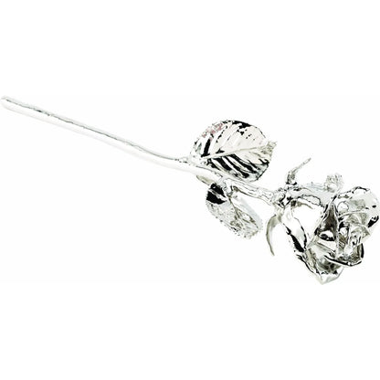 Platinum Hand-Plated Rose - Timeless Opulence in Every Petal