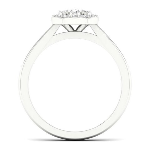 Radiant Beauty: 10K 0.25CT D-Ladies Ring