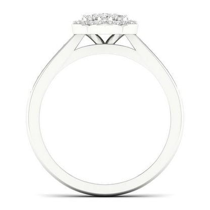 Radiant Beauty: 10K 0.25CT D-Ladies Ring