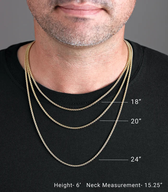 14K Yellow Gold Miami Cuban Curb Chain Necklace - 4.35mm, 18 & 24 inches: Timeless Elegance and Quality Craftsmanship