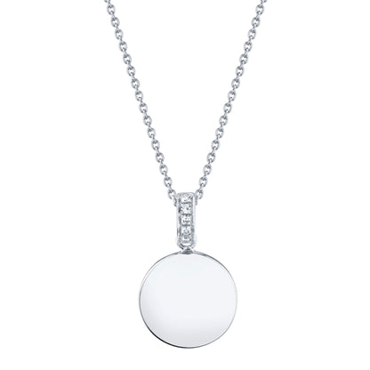 0.02CT Diamond Necklace: Delicate Sparkle for Timeless Beauty