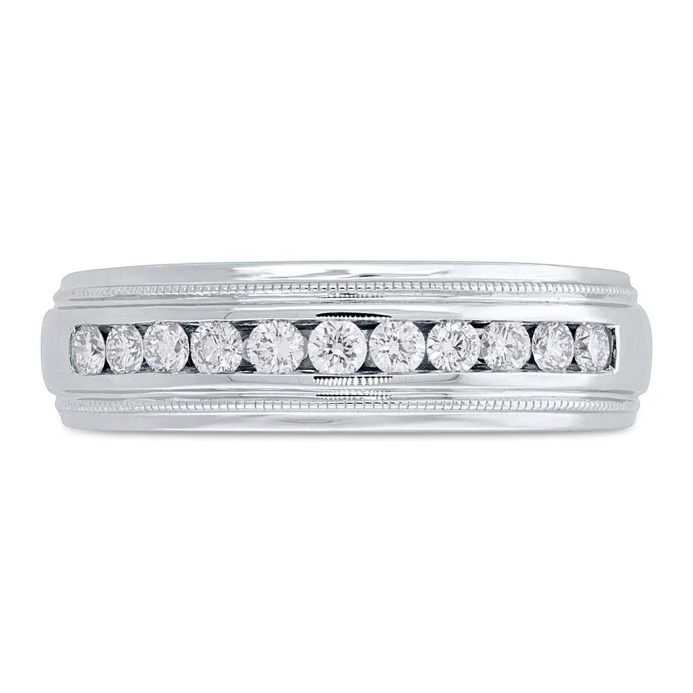 Mens Diamond Band